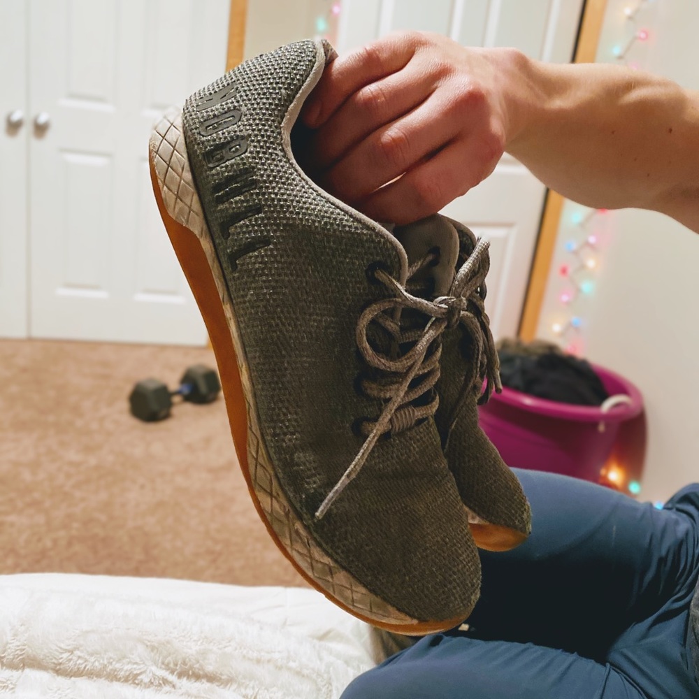 NoBull heather grey trainer